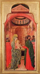 The Circumcision, from an altarpiece depicting scenes from the life of the Virgin